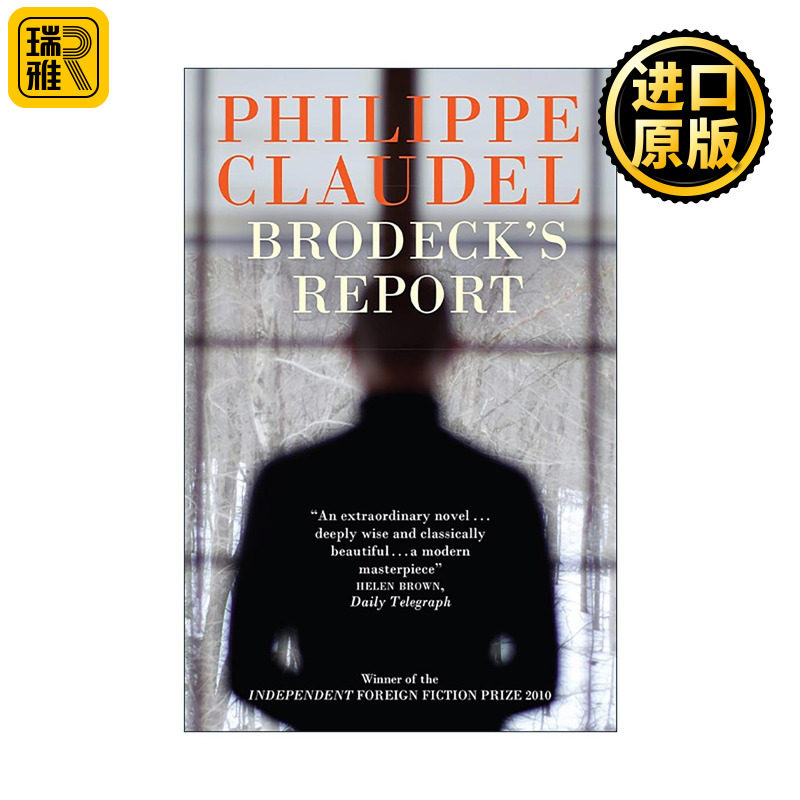 英文原版 Brodeck's Report 布罗岱克的报告 菲利浦·克洛代尔 Philippe Claudel 英文版 进口英语原版书籍