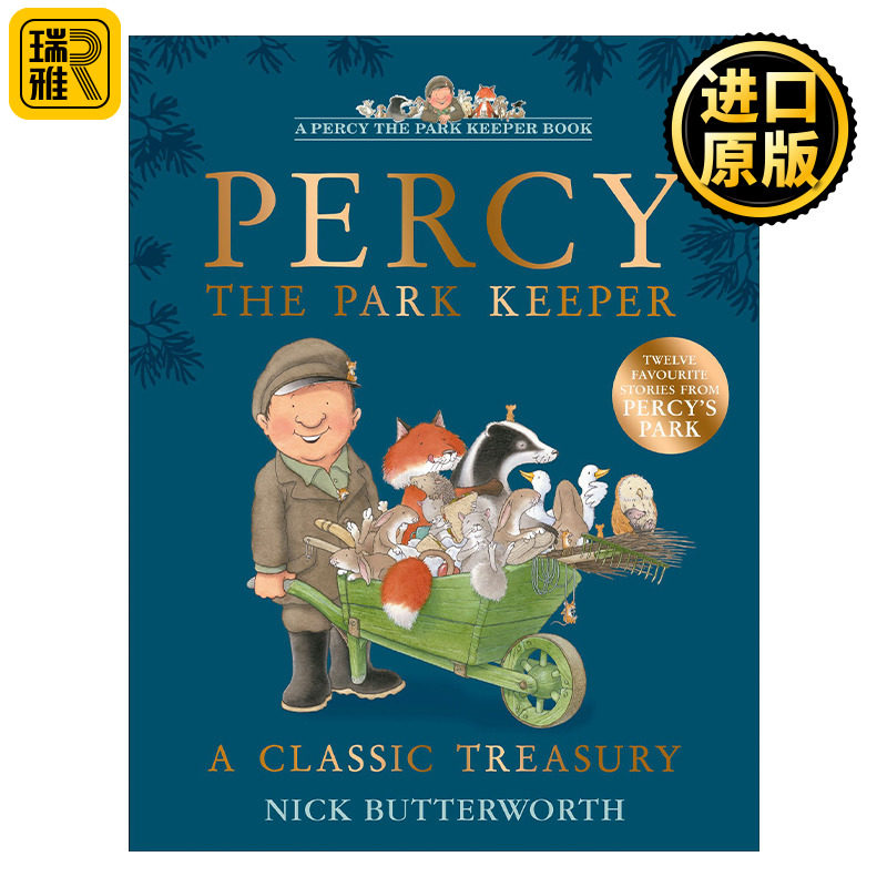 Percy The Park Keeper — A Classic Treasury 英文原版儿童绘本