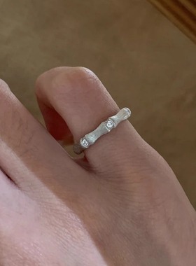 小众精致高级感食指戒百搭指环