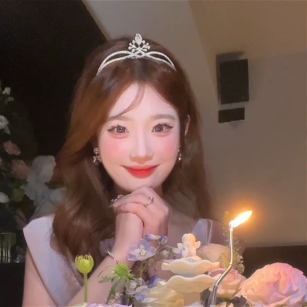 公主水晶钻石皇冠头饰十八岁生日