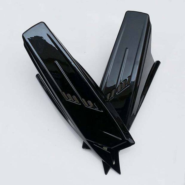 摩托车赛车机车头盔通用个性装饰犄角耳朵创意改装花辫子胶粘