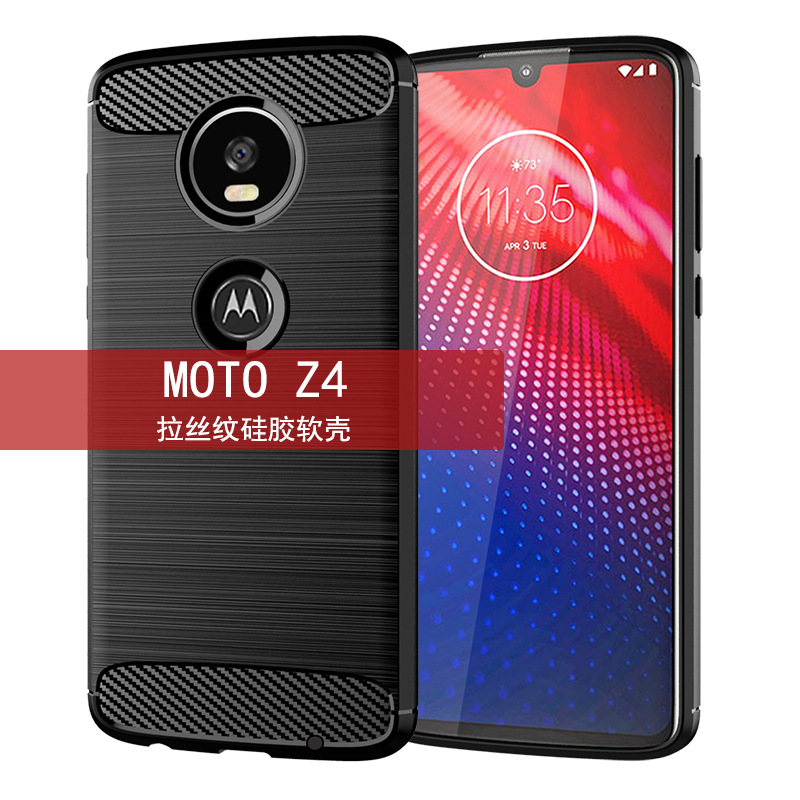 适用于Moto Z4 protection case soft back cover Silicone shell