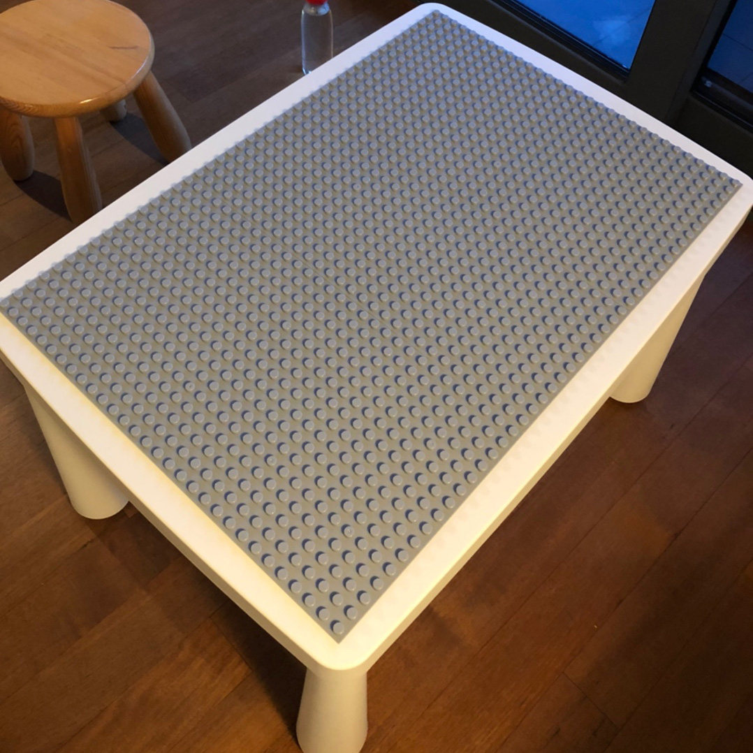 方拓积木拼拓底板YI家玛莫特桌子改造成LE高大颗粒积木玩具桌方案,玩具/童车/益智/积木/模型,普通塑料积木,淘宝优惠券,粉丝福利购,淘宝优惠卷