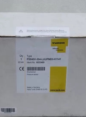 非标价图尔克TURCK压力开关 PS040V-304-LUUP