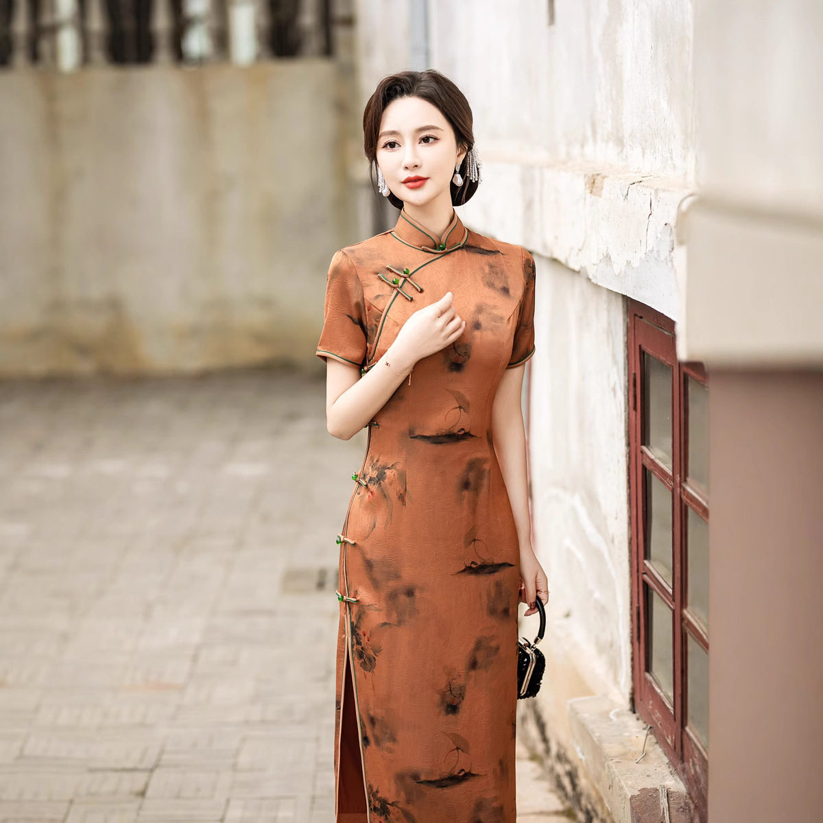 靓依铺旗袍春季新款2026改良新中式敬酒服新娘订婚礼服日常可穿少