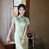 品质女装 2026年春夏季 年轻国风气质新中式 旗袍改良日常款 新款