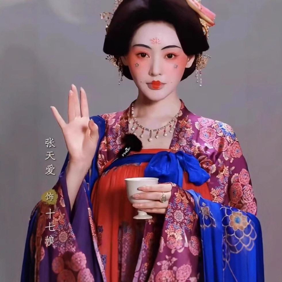 长安的荔枝十七娘同款复原唐制汉服女套装齐胸襦裙飘逸日常款,女装/女士精品,汉服套装,淘宝优惠券,粉丝福利购,淘宝优惠卷