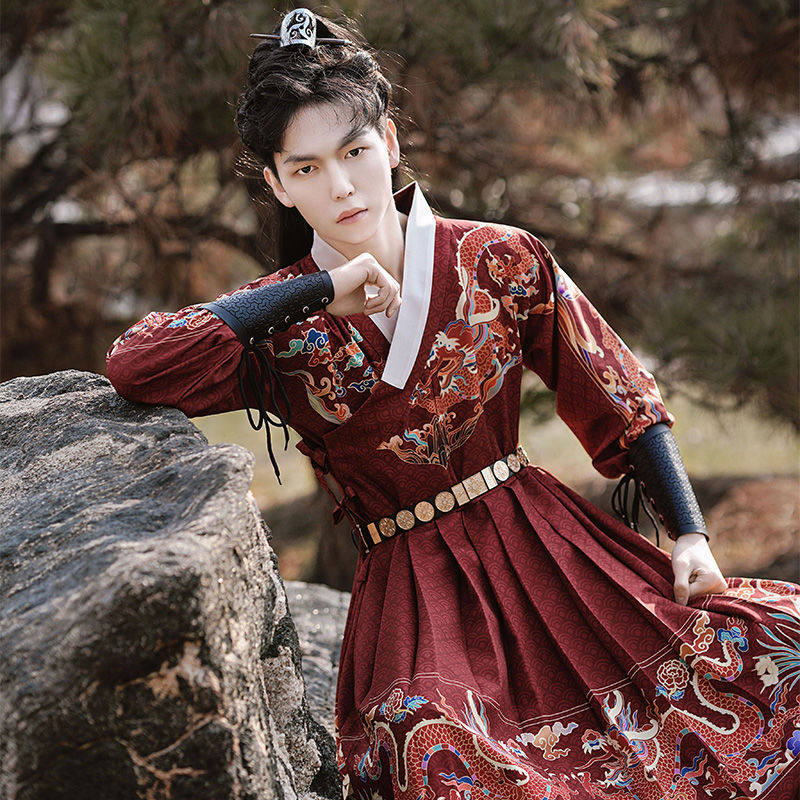 明制汉服男2026新款绣春刀飞鱼服锦衣卫衣服蟒袍曳撒男女款中国风