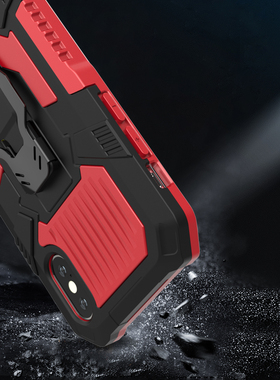 防摔机甲适用iPhonex手机壳苹果XSMAX硅胶套Max全包保护xr个性男