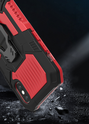 防摔机甲适用iPhonex手机壳苹果XSMAX硅胶套Max全包保护xr个性男