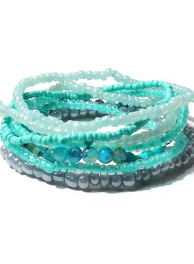 日系亚文化串珠手链lolita多巴胺