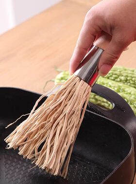 锅刷实木长柄天然竹根刷 清洗刷厨房用具不沾油锅洗锅碗神器尘刷