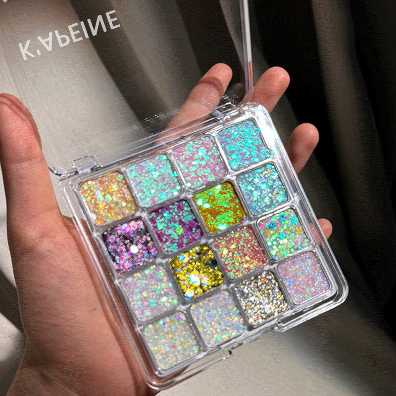 亮晶晶汉服表演舞台妆眼角亮片儿星星彩色眼影盘啫喱闪粉妆cos童,彩妆/香水/美妆工具,眼影,淘宝优惠券,粉丝福利购,淘宝优惠卷