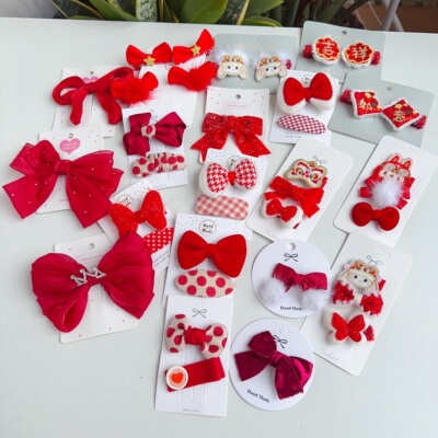 1-18岁女童新年发饰公主发夹