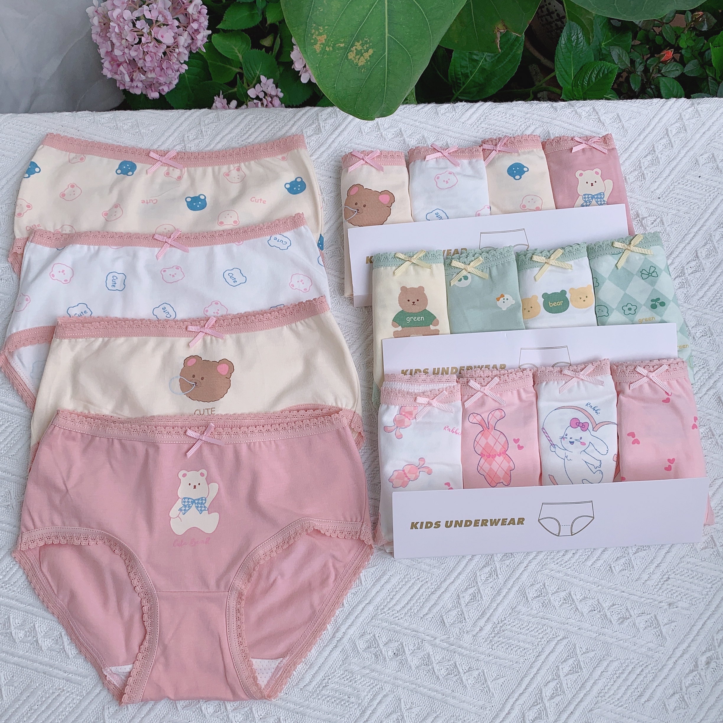 纯棉莱卡女三角内裤抗菌布不夹PP