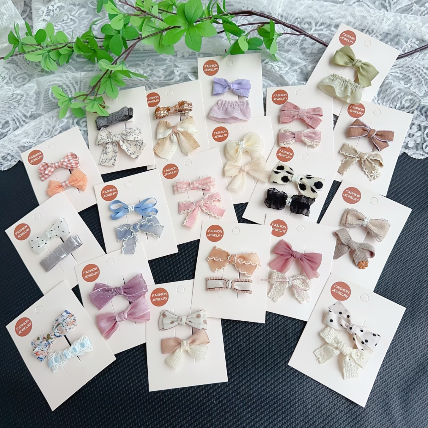 韩版蝴蝶结宝宝发夹儿童发饰小女孩刘海碎发侧边夹子发卡女童头饰