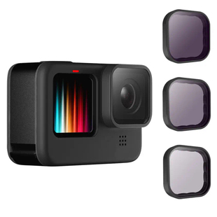 TELESIN 兼容gopro12 11 10 9 nd滤镜ND8/16/32减光镜套装