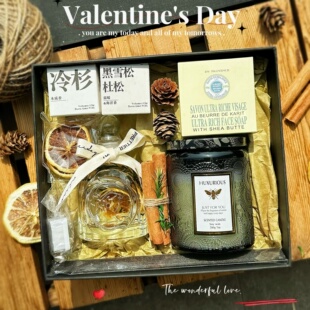 节日礼物高级香薰蜡烛礼盒闺蜜生日结婚伴手礼女伴娘公司商务礼品