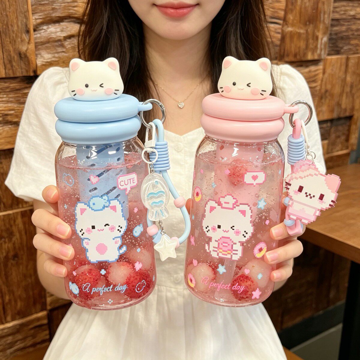 食品级tritan水杯耐高温可装开水