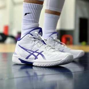 100 Asics亚瑟士GEL HOOP V16轻质耐磨缓震篮球鞋 白红1063A090