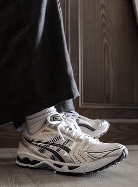 ASICS亚瑟士 GEL-KAYANO14网面轻便百搭复古跑鞋1202A056-109