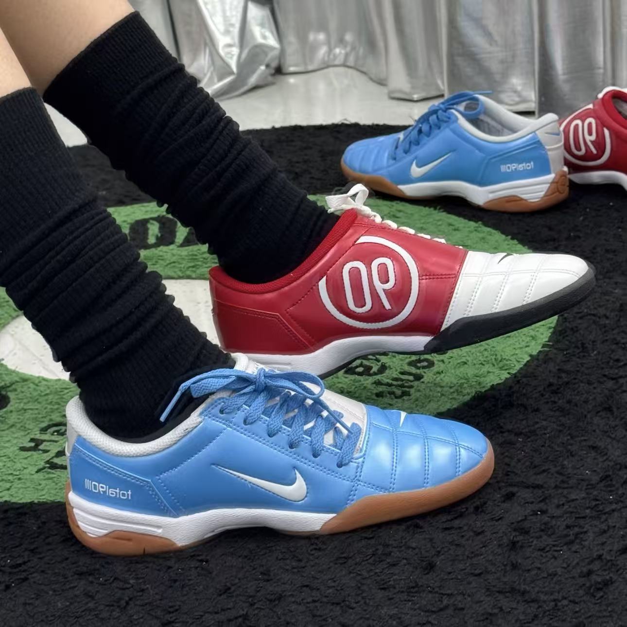Nike Total 90 III IC/IN 中端 平底 室内 舒适耐磨 足球鞋