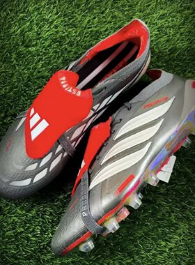 adidas Predator Elite FT AG 足球鞋 胶质短钉亮金属钉鞋