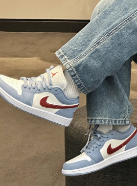 Air Jordan 1 潮流复古耐磨防滑缓震透气时尚休闲板鞋女款AJ1