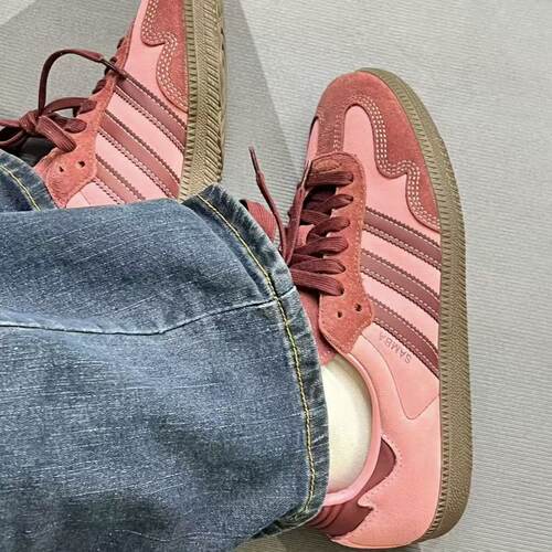 adidas Originals Samba OG T头鞋板鞋经典复古运动休闲鞋IH6704