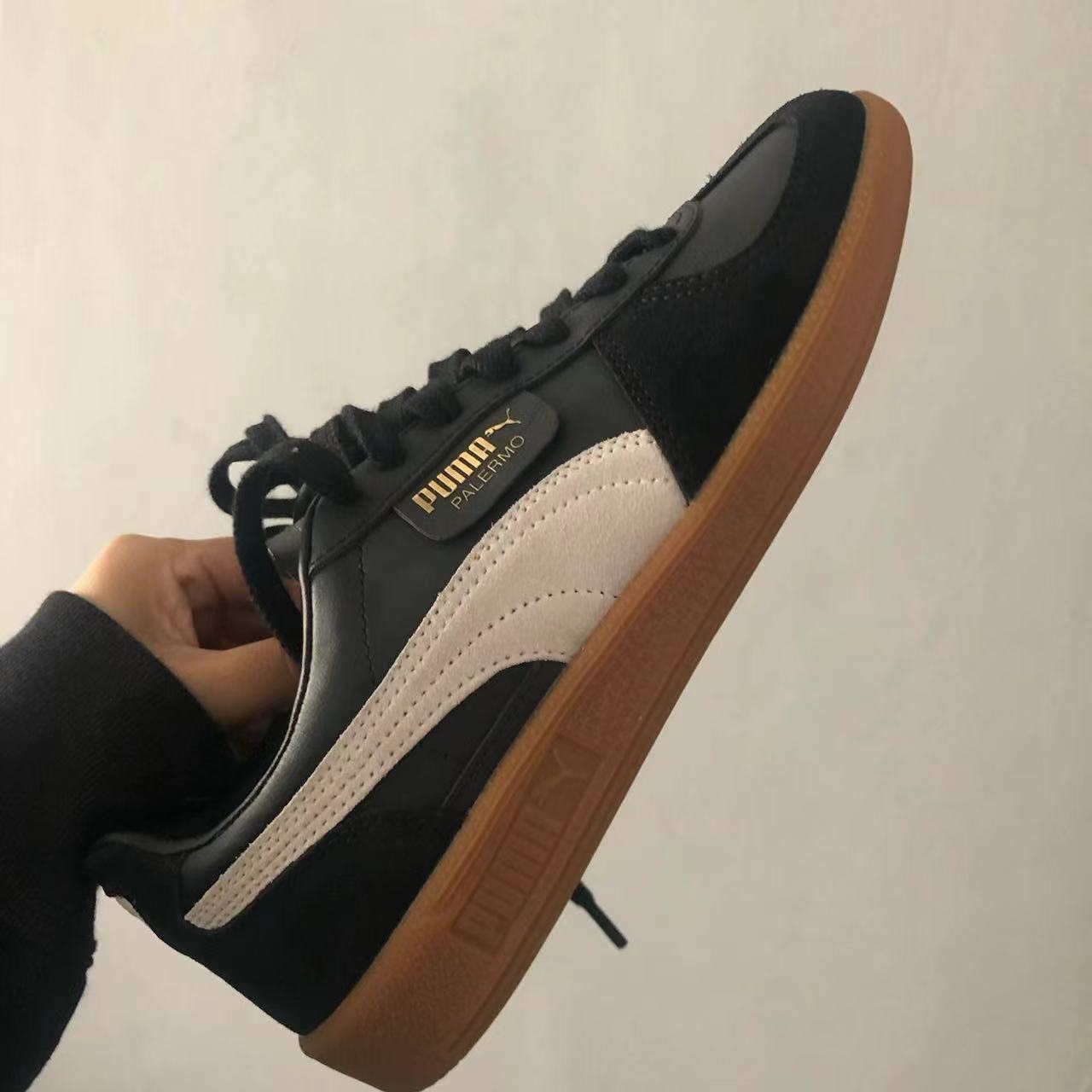 PUMA彪马Palermo OG新款男女通用T头鞋板鞋运动休闲鞋 397549-01