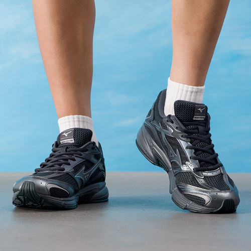 Mizuno/美津浓 Speed 2010系带网面织物缓震轻便跑鞋D1GH2517-14
