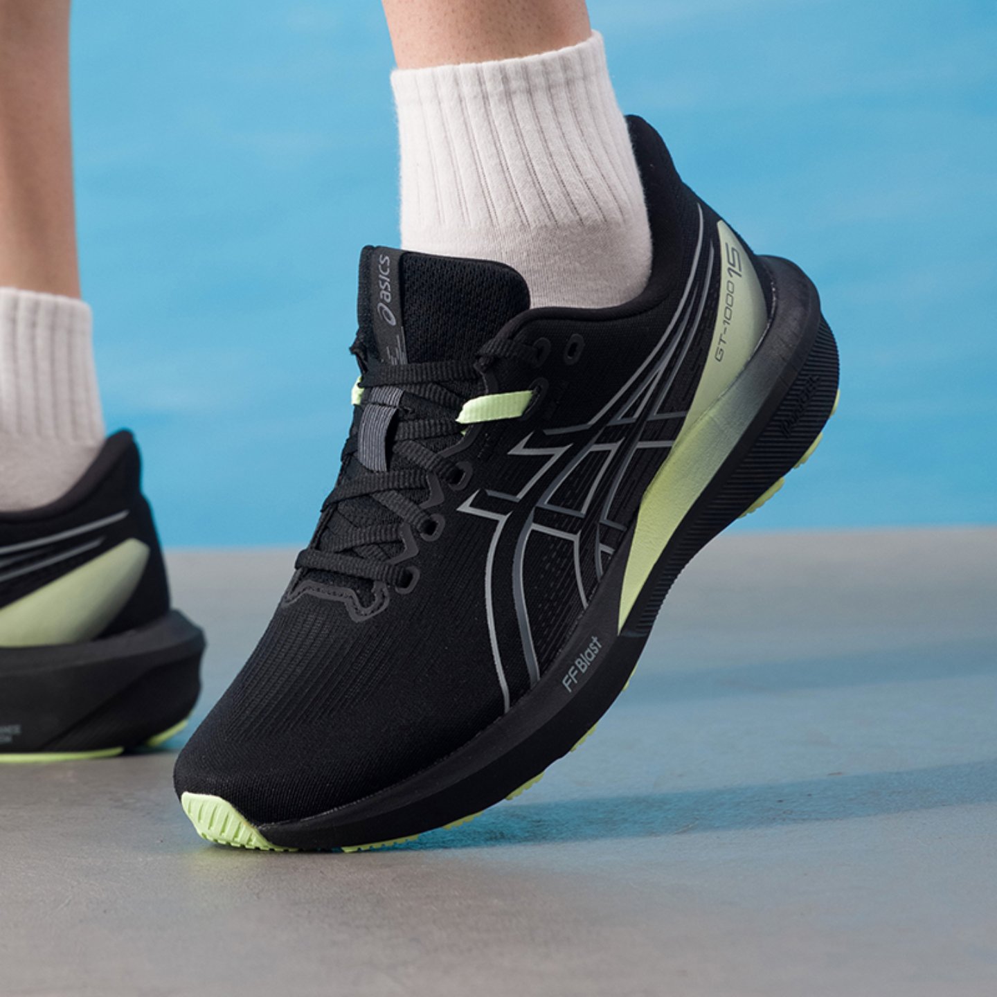 亚瑟士/Asics GT-1000 15跑步舒适轻便透气马拉松运动鞋1011C230