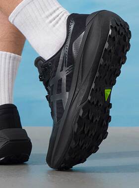 ASICS/亚瑟士TRABUCO MAX 5缓震透气马拉松越野跑鞋1011C164-001