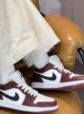 NIKE耐克AIR jordan1复古潮流运动休闲板鞋AJ1男女同款HF3148-102