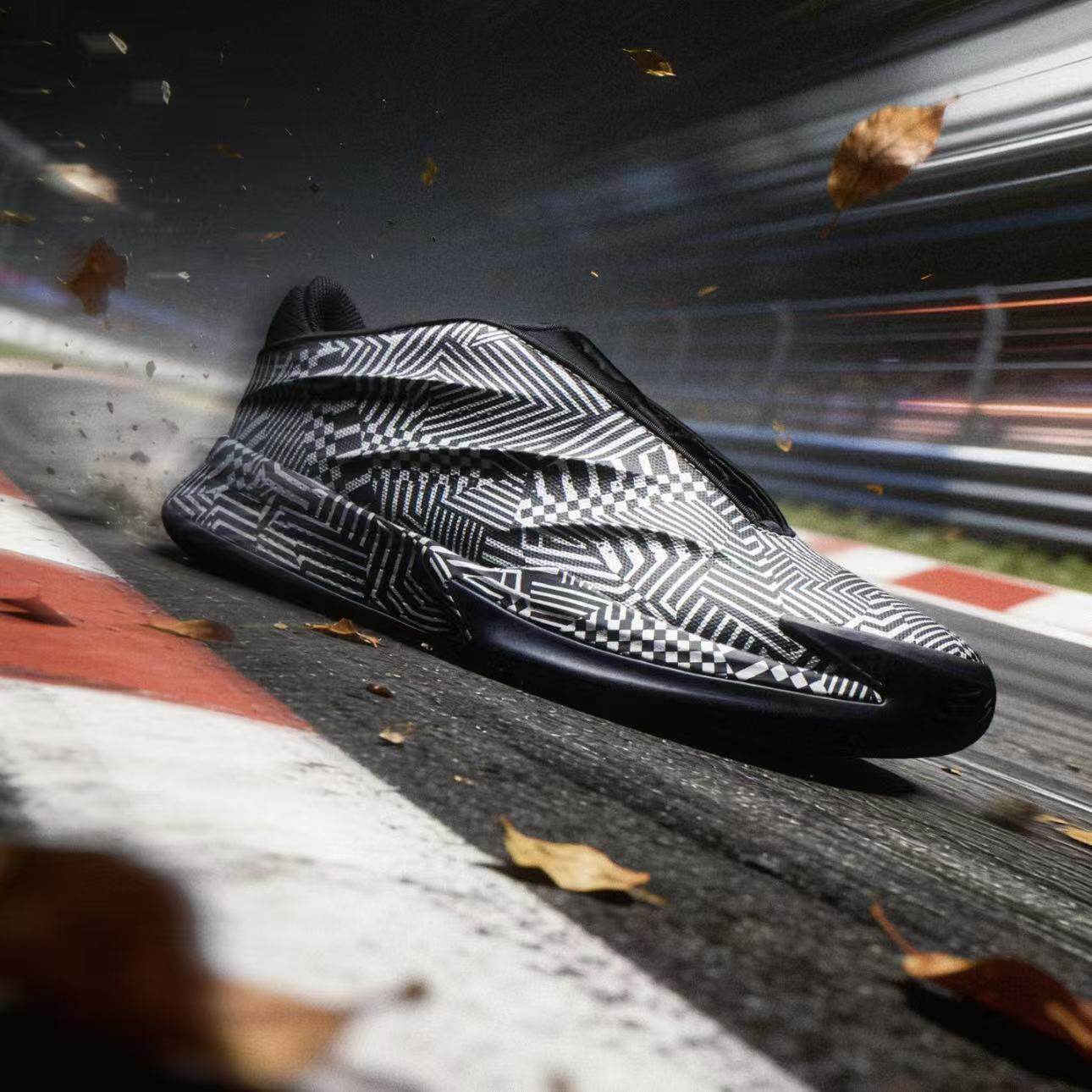 adidas Crazy Energy+ 篮球鞋 回弹厚底系带实战贴合