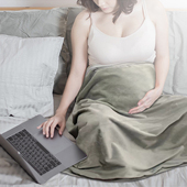 防辐射孕妇盖毯上班孕妇防射服儿童防辐射毯子凉感短毛绒双面可用