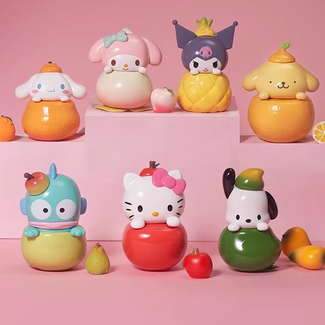 正版三丽鸥家族水果夹心盲盒