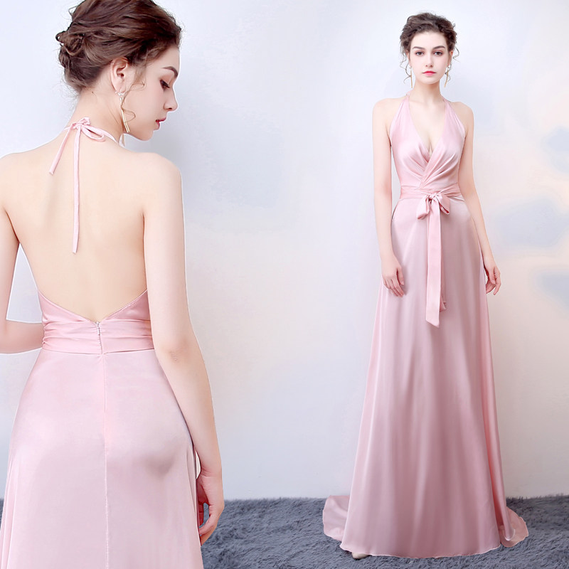 性感修身深V领露背伴娘夜店车模晚宴会晚装修身长款拖尾晚礼服裙在类目 女装/女士精品, 婚纱/旗袍/礼服, 礼服/晚装中 - 来自Buy2taobao.com提供专业的淘宝代购服务