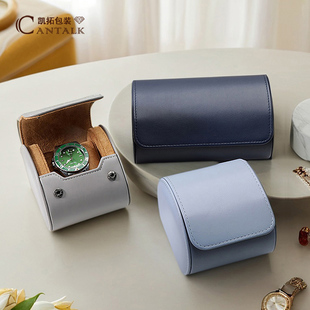 2025新款皮革手表收纳盒高档出口品质腕表机械表礼盒名表收藏盒子