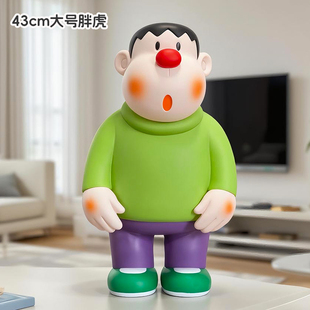【优质版】大号哆啦A梦胖虎手办动漫摆件周边礼物关节可动潮玩