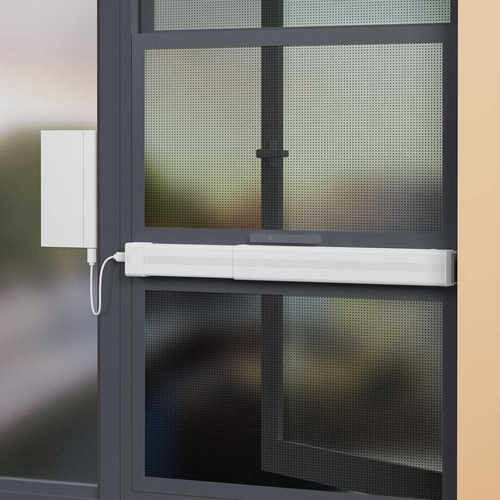 领普WD2智能平开推窗器已接入米家APP外开门窗控制器自动开窗器