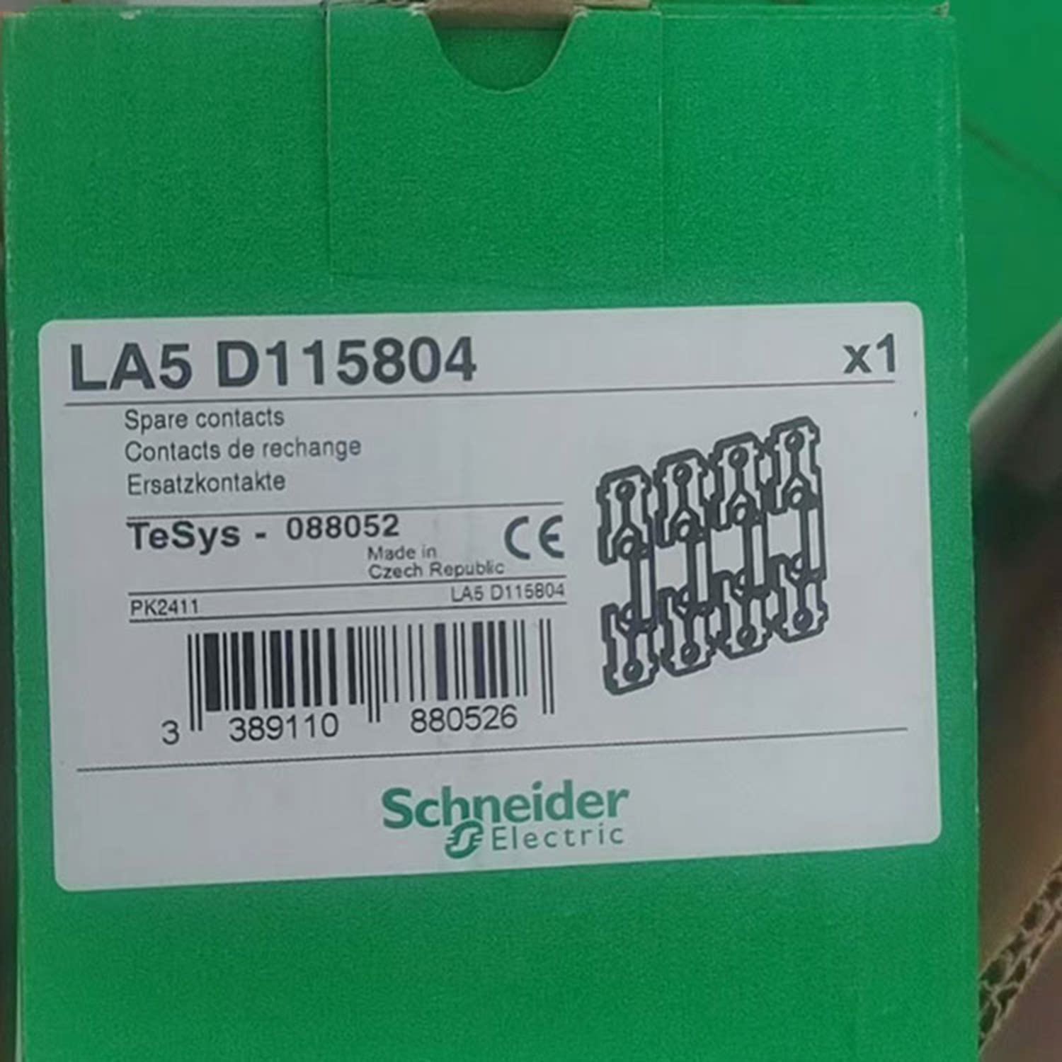 LA5D115804/LA5D150803施耐德接触器附件全新原装正品