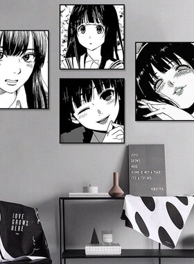 DIY数字油画AOKIZY少女卧室潮流客厅漫画动漫电竞房间装饰画