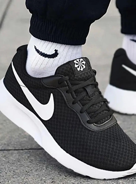 Nike/耐克 Tanjun舒适百搭透气休闲跑步鞋女款黑色DV7786-001