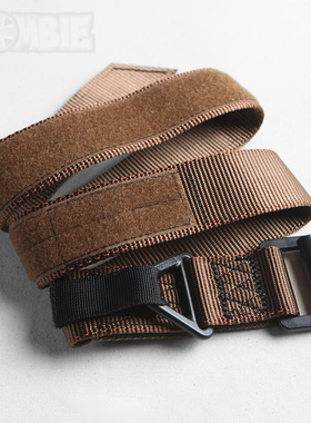 德国进口德军原品户外KSK攀岩速降尼龙帆布IDZ腰带牛仔工装裤带