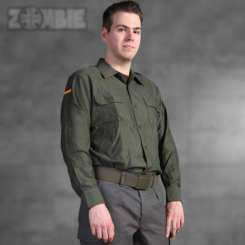 德国进口战术灰绿作战长袖衬衣