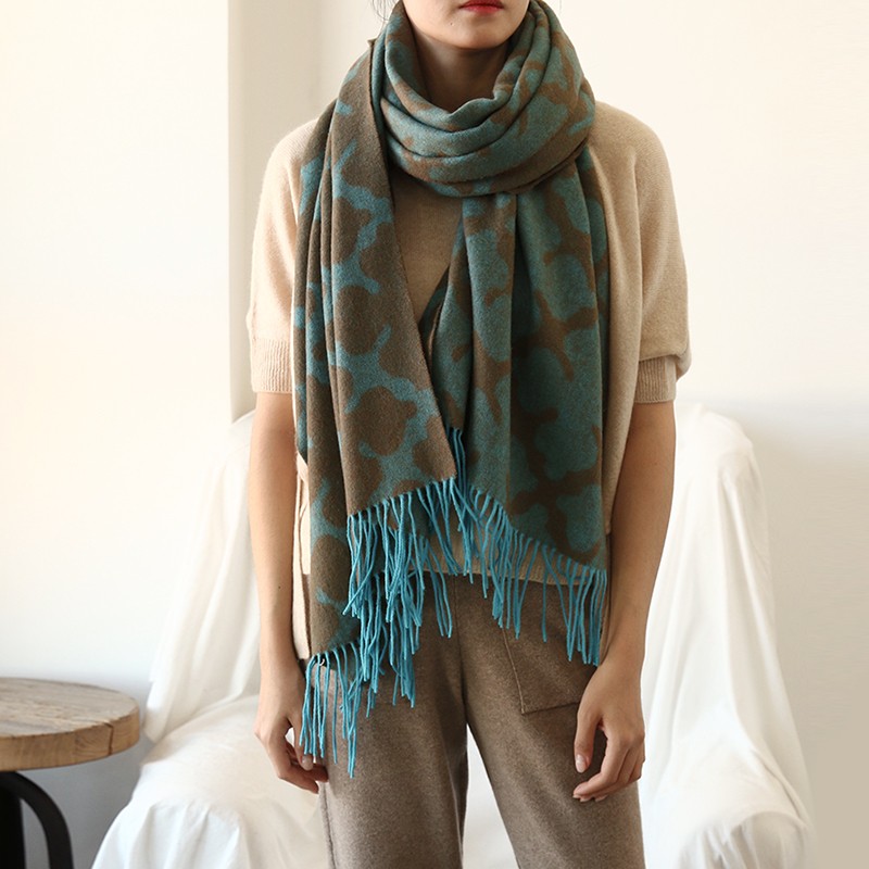 APCSHOP秋冬流苏女士围巾披肩