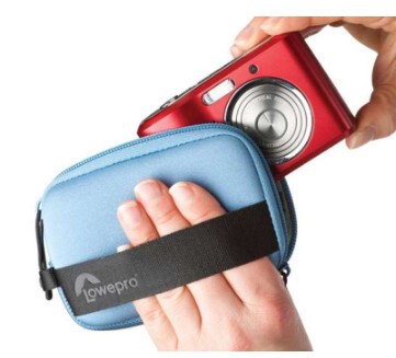 乐摄宝Seville 20(蓝红色)小数码相机包适用于SONY CANON卡片机