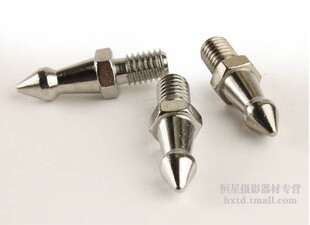 脚钉百诺不锈钢脚钉通用百诺、捷信三脚架螺丝脚钉独角架钢钉三只