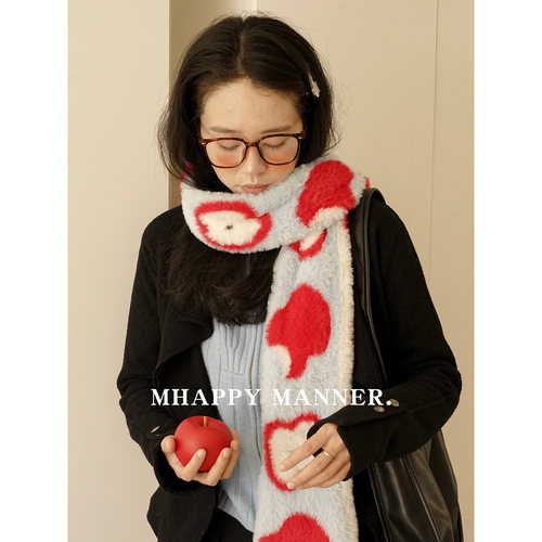 秋冬保暖围巾原创设计